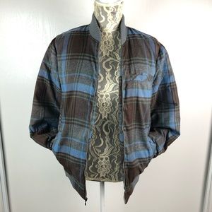 [Prana] Heather Grey Showdown Bomber Jacket